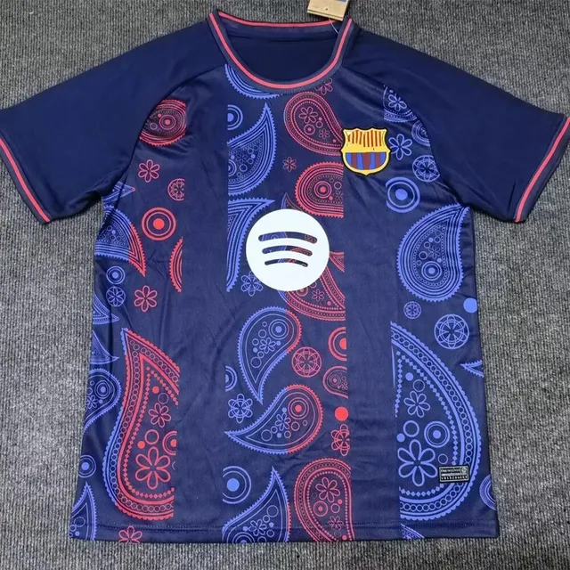 FC Barcelona Third Kit Paisley Print