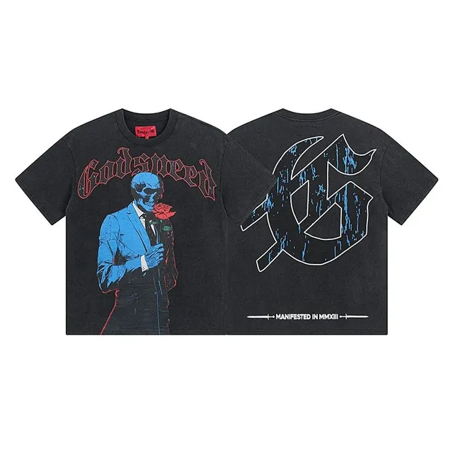 Godspeed Skull Suit Tee