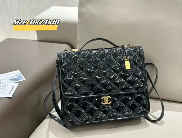 Chanel Classic Flap Bag Patent Quilted