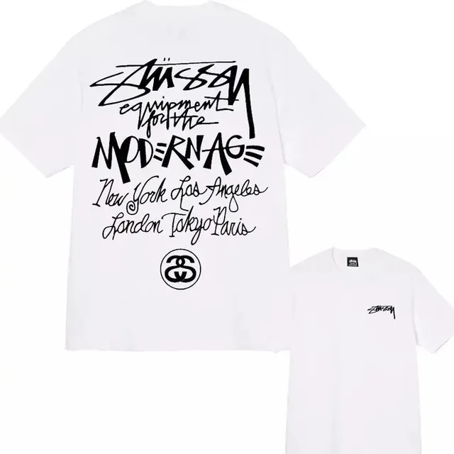 Stüssy Graphic Tee Modern Age Print