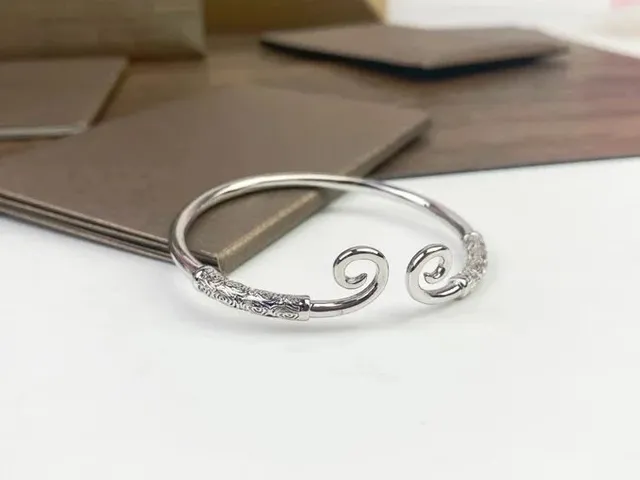 Chrome Hearts Cuff Bracelet Scroll Detail