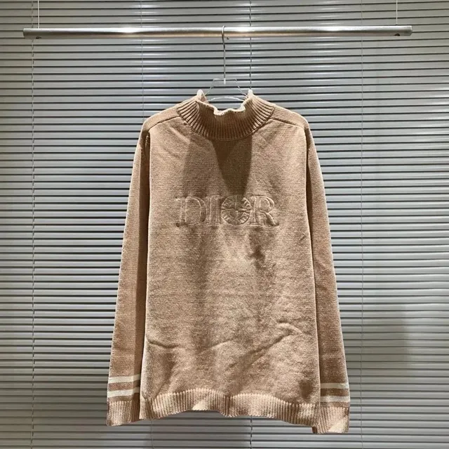 Dior Knit Sweater Embroidered Logo