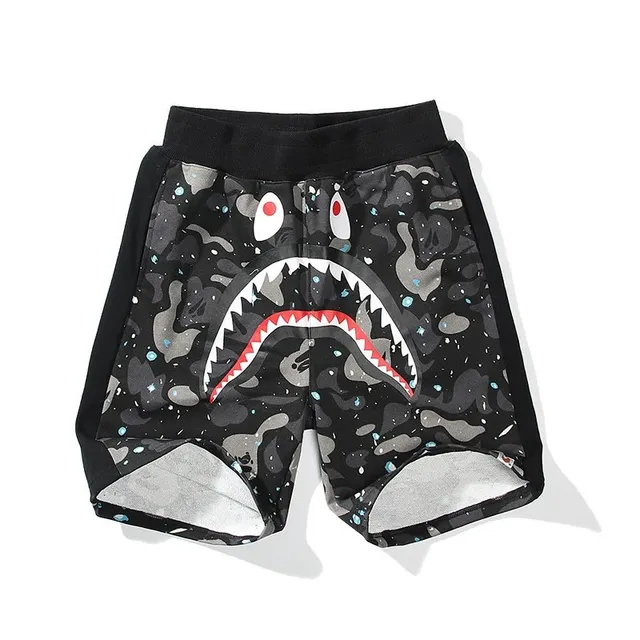 BAPE Shark Shorts Space Camo