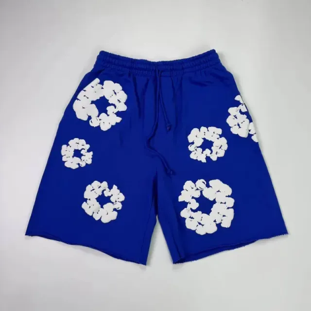 Denim Tears Floral Print Shorts Bold Floral Motif