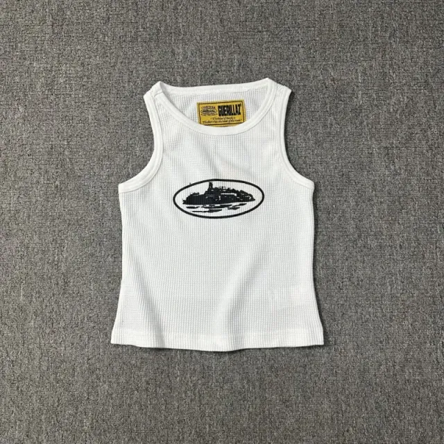 Corteiz Waffle Tank Top Ship Logo