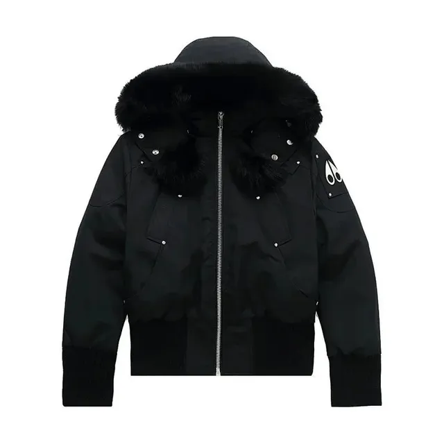 Moose Knuckles Parka Jacket Fur-Trimmed Hood