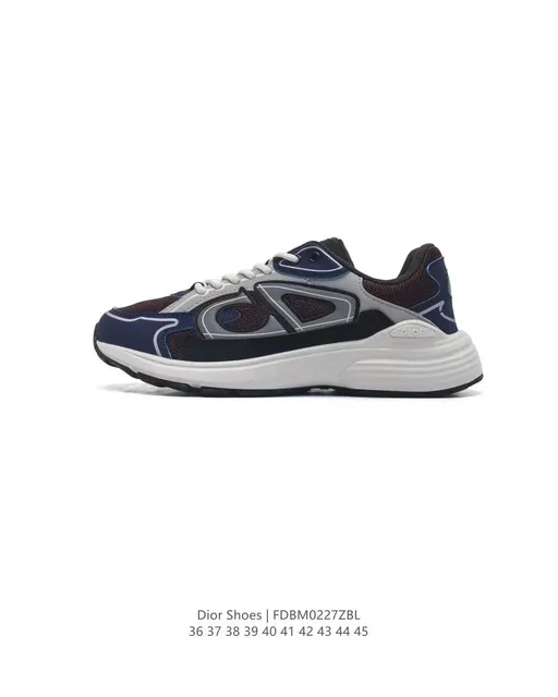 Dior B23 Low Navy Grey