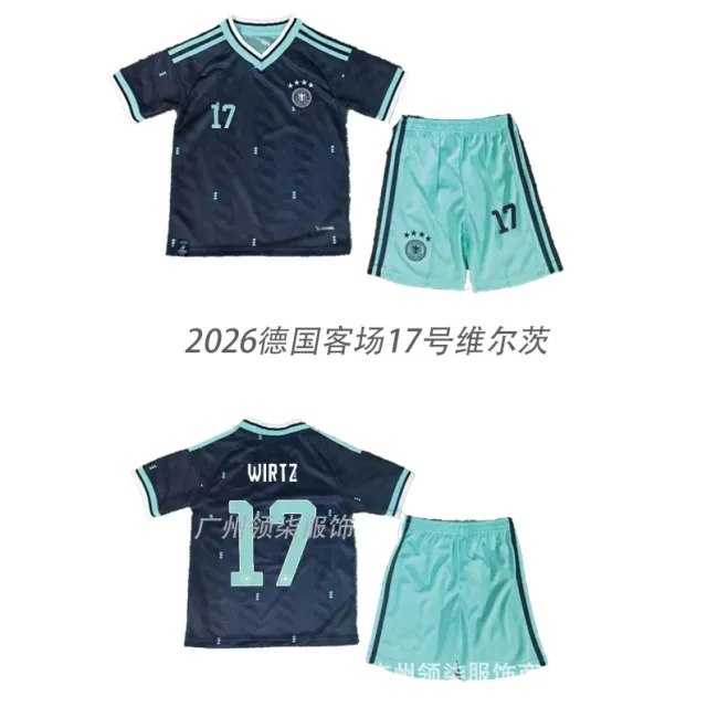 2026 germany away kit #17 weir