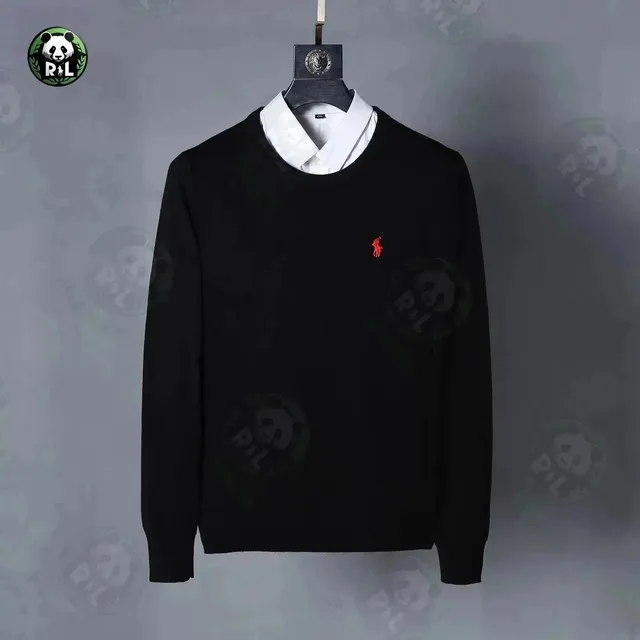 Polo Ralph Lauren Polo Bear Sweater Black with Red Pony