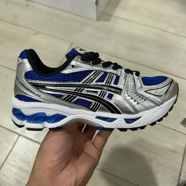 Asics Gel-Kayano 14 Silver Blue Black