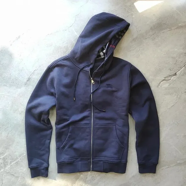 Burberry Zip-Up Hoodie Classic Check Lining