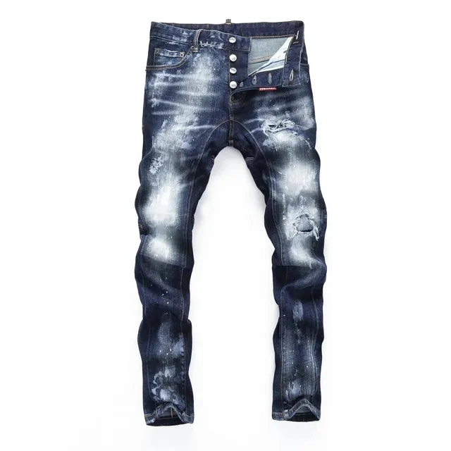 Dsquared2 Distressed Jeans Bleached and Ripped