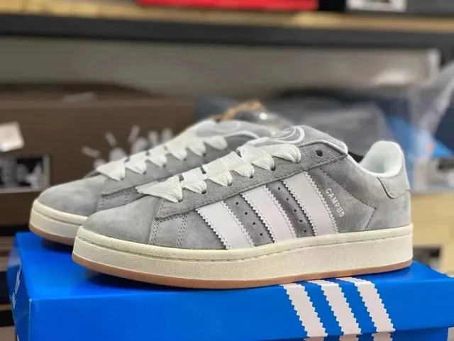 Adidas Campus Grey Suede