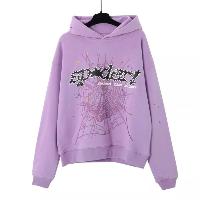 Sp5der Hoodie Spider Web Graphic
