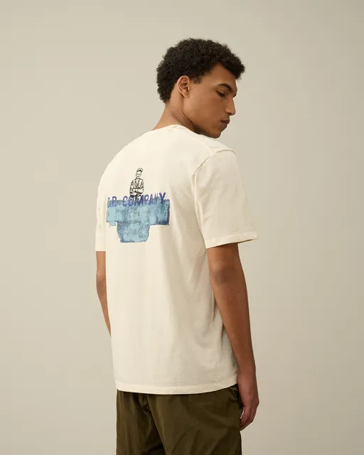 C.P. Company Graphic Tee CR Company Print