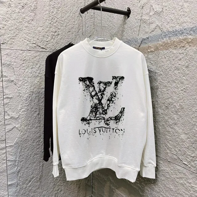 Louis Vuitton Crewneck Sweatshirt Distressed LV Logo