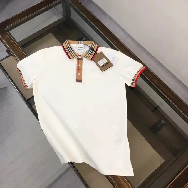 Burberry Polo Shirt Icon Stripe Trim