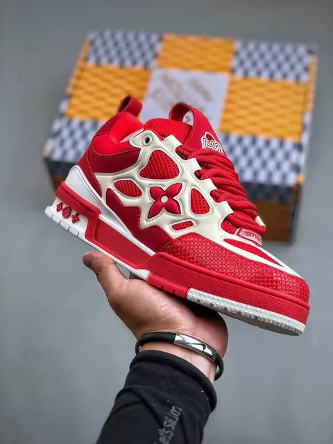 Louis Vuitton LV Trainer Monogram Flame
