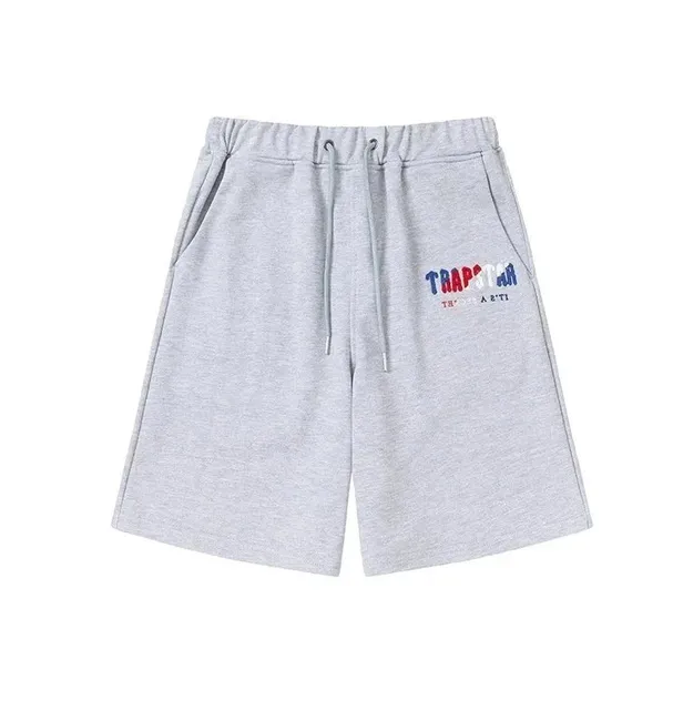 Corteiz Logo Shorts Heather Grey