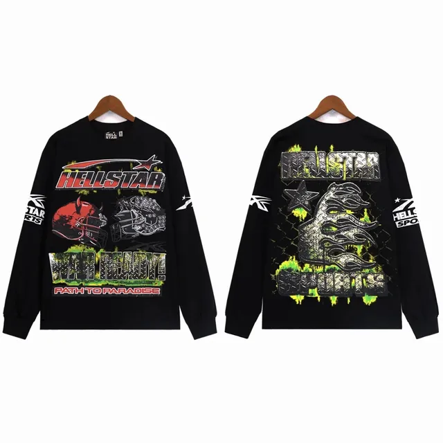 Hellstar Long Sleeve Tee War Ready Path to Paradise
