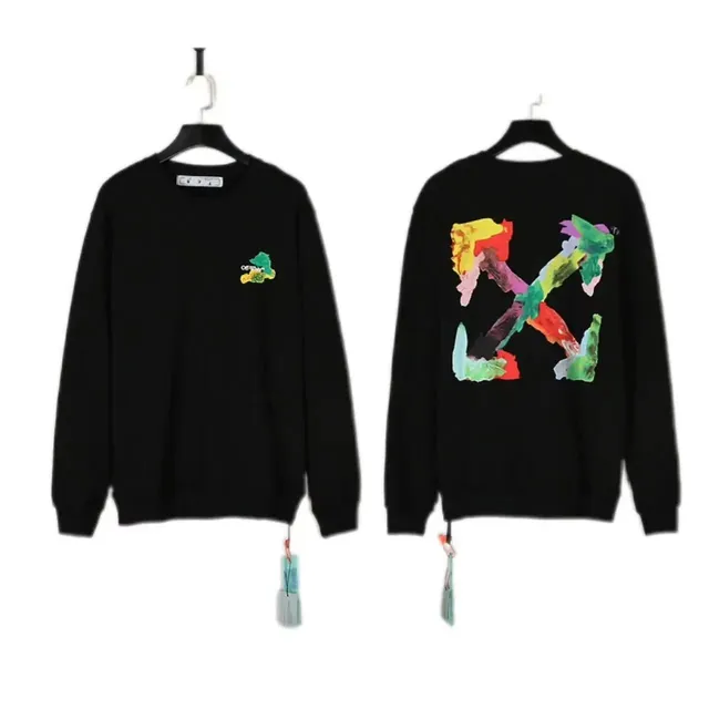 Off-White Crewneck Sweatshirt Painted Arrow