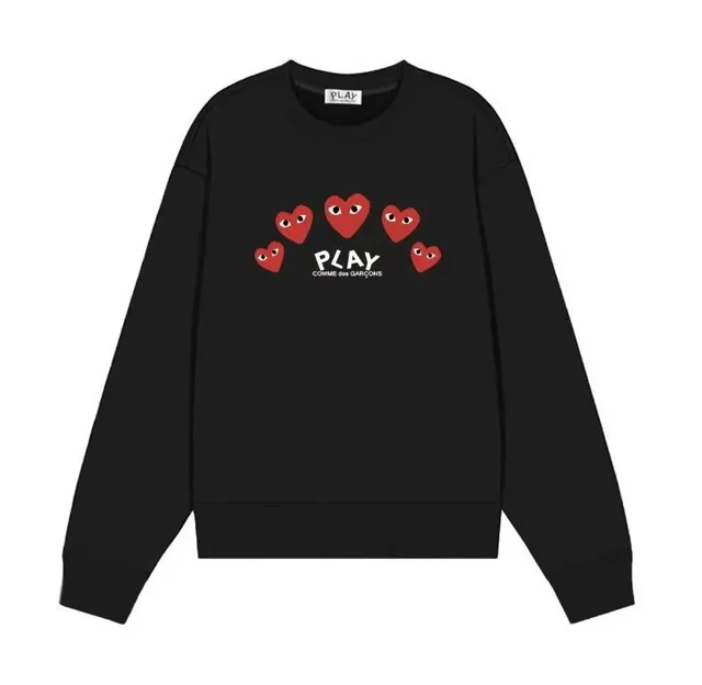 Comme des Garçons Crewneck Sweatshirt Heart Logo