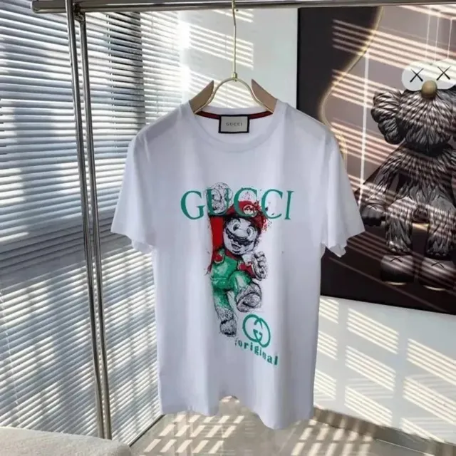 Mario Graphic Tee Gucci x KAWS Mario