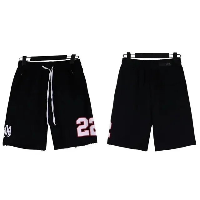 Amiri Logo Shorts 22 Number