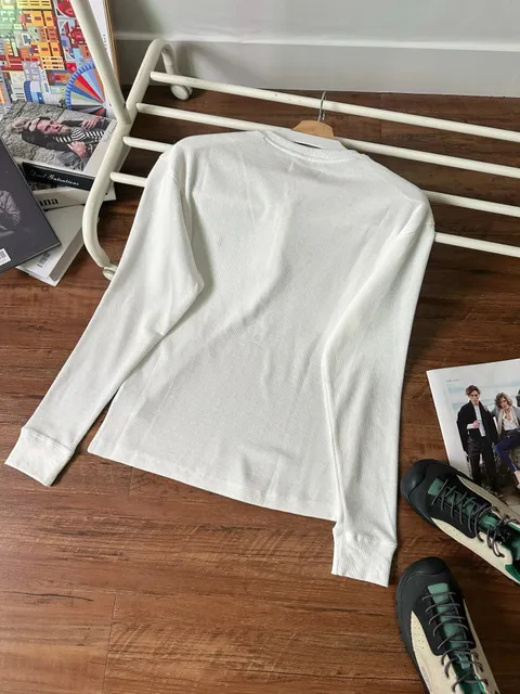 Polo Ralph Lauren Long-Sleeve Thermal Top Waffle Knit