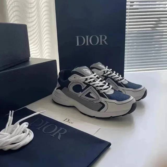 Dior B22 Navy Grey White