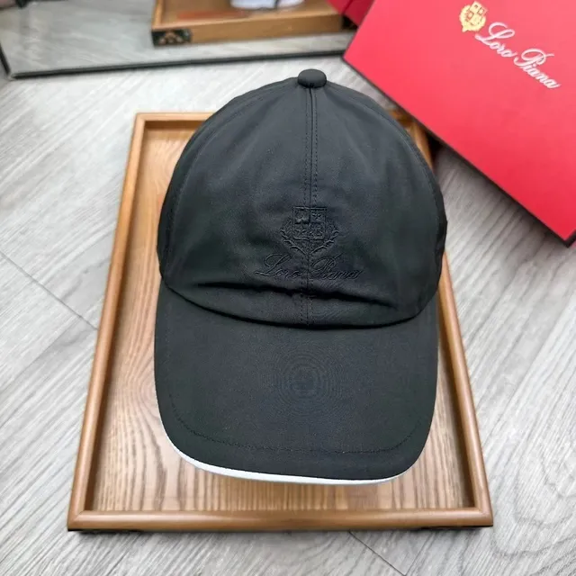 Loro Piana Baseball Cap Embroidered Logo