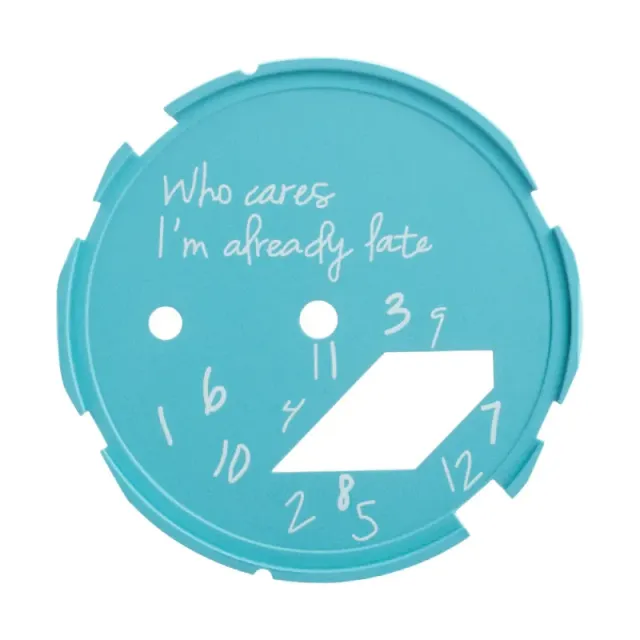 Casio Clock Face Accessory Handwritten Phrase