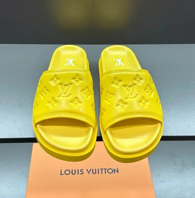 Louis Vuitton LV Slides Monogram Embossed