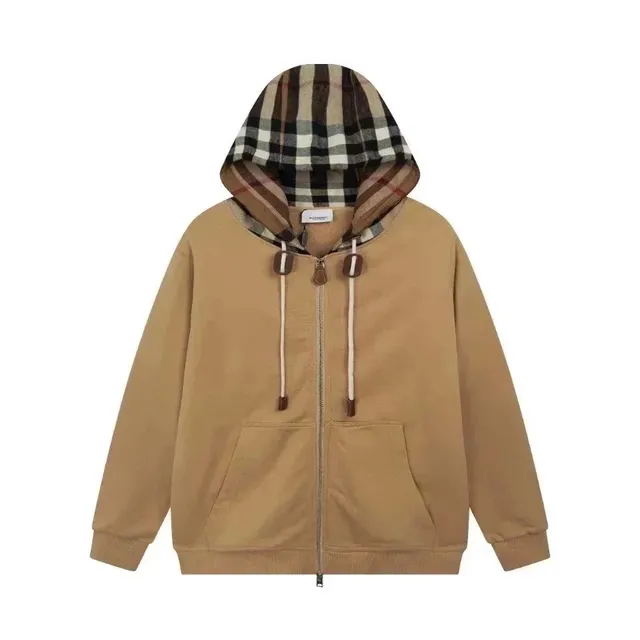 Burberry Zip-Up Hoodie