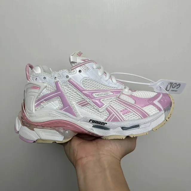 Balenciaga Triple S White Pink
