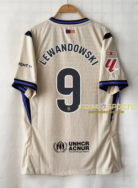 FC Barcelona Home Jersey Lewandowski #9