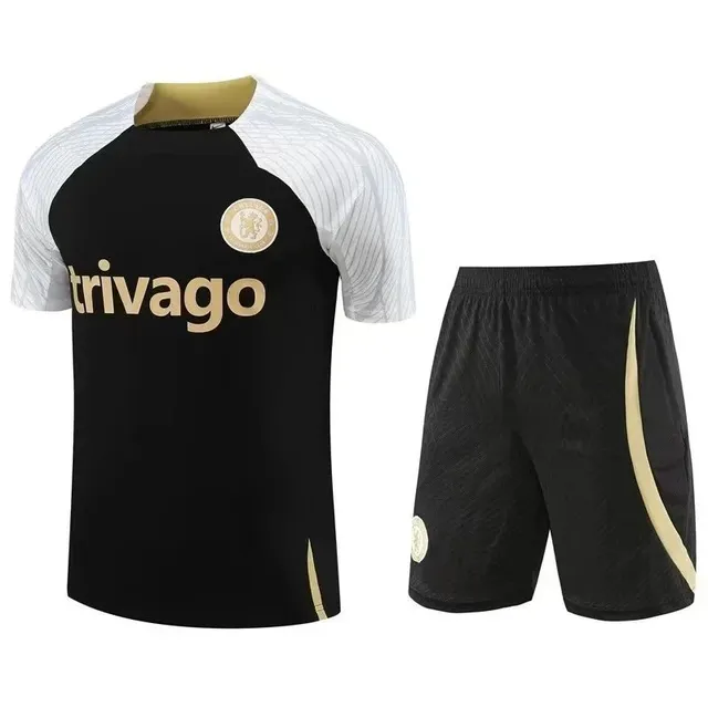 Adidas × Chelsea Training Set Black Gold