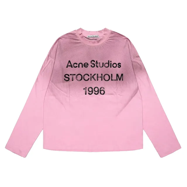 Acne Studios Long-Sleeve Tee Stockholm 1996 Print