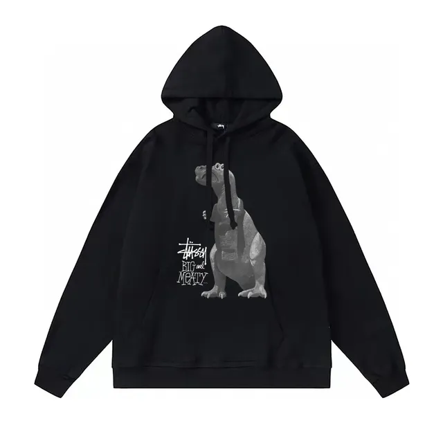 Stüssy × Disney Hoodie Big and Meaty T-Rex