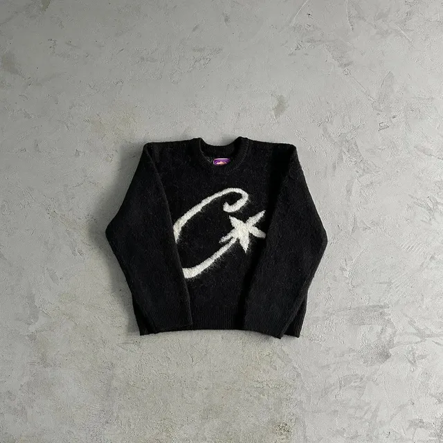 Corteiz Knit Sweater C Star Logo