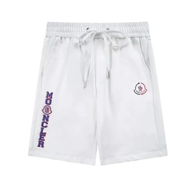 Moncler Logo-Print Shorts Vertical Logo