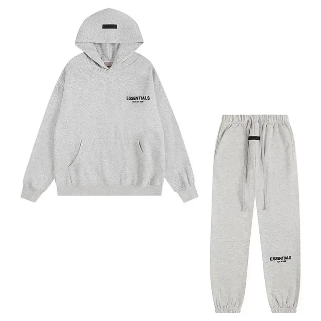 Fear of God Essentials Hoodie and Joggers Set Essentials Logo