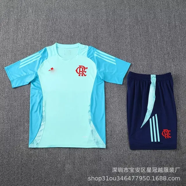 Adidas Flamengo Training Kit Light Blue/Navy