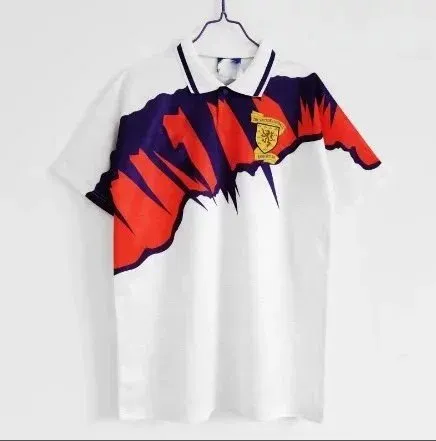 Wales National Team Scotland National Team Home Shirt 1996 Euro