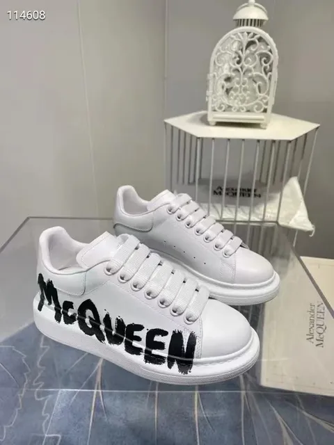 Alexander McQueen Oversized Sneaker Painted Logo