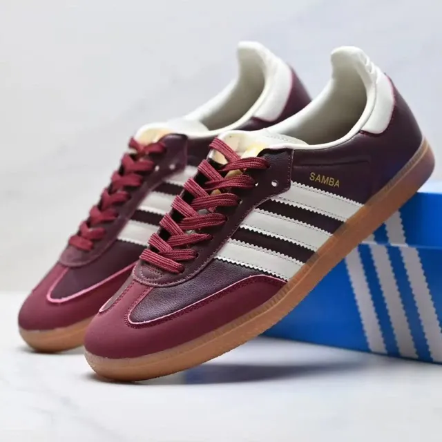 Adidas Samba Burgundy White Gum