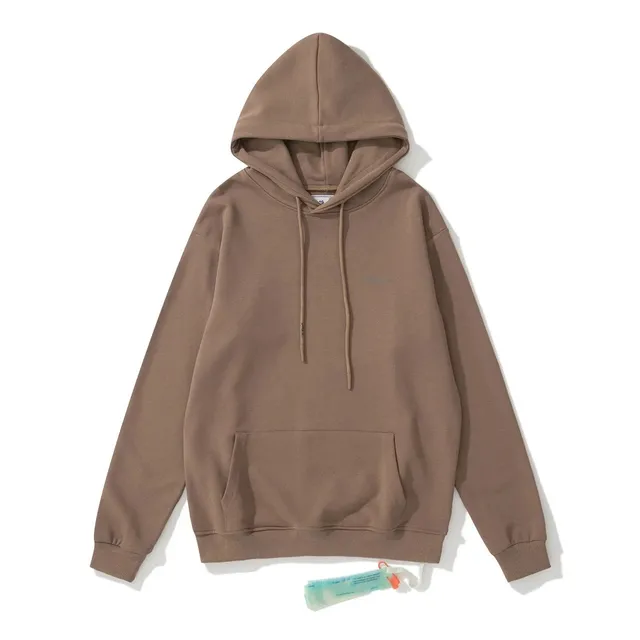 Off-White Hoodie Neutral Brown