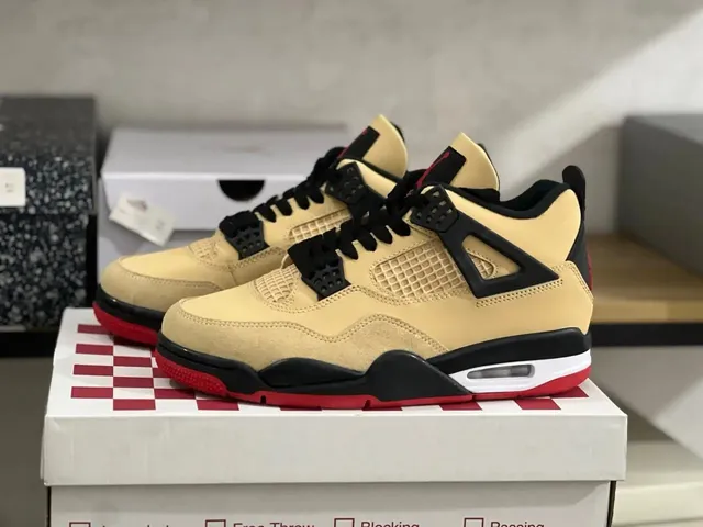 Air Jordan 4 Wheat