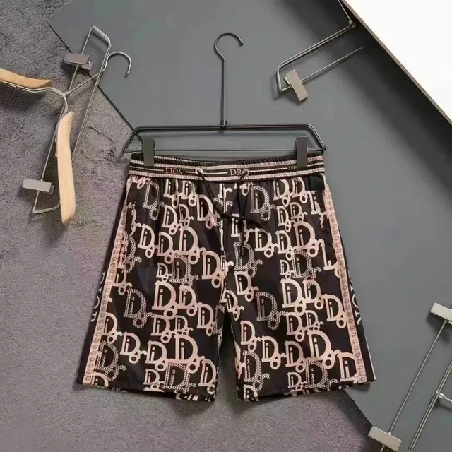 Logo-Print Shorts Oblique Dior Pattern