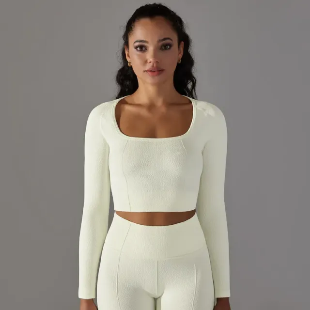 6621 long sleeve-White